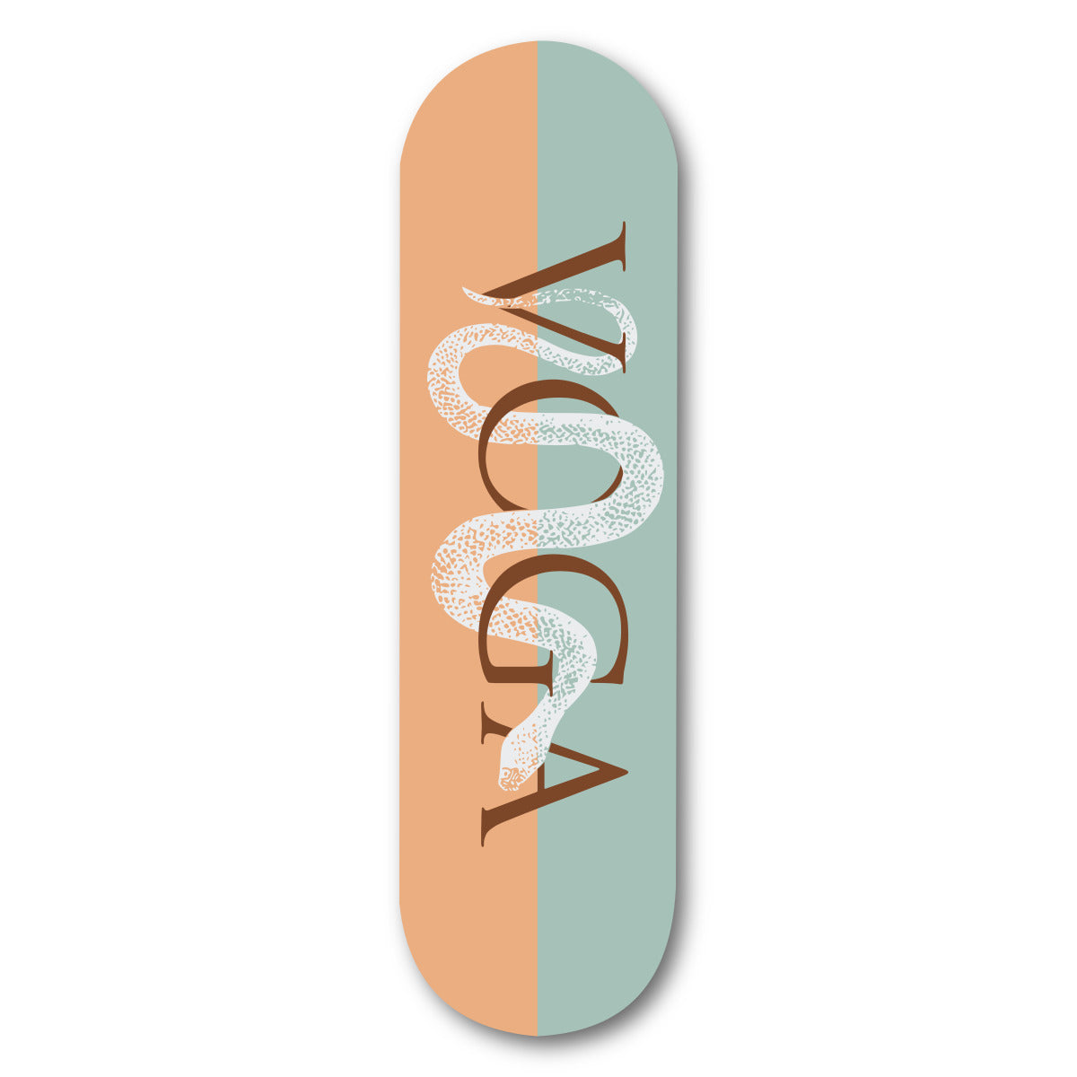 Snake Logo Board - Coral Sky