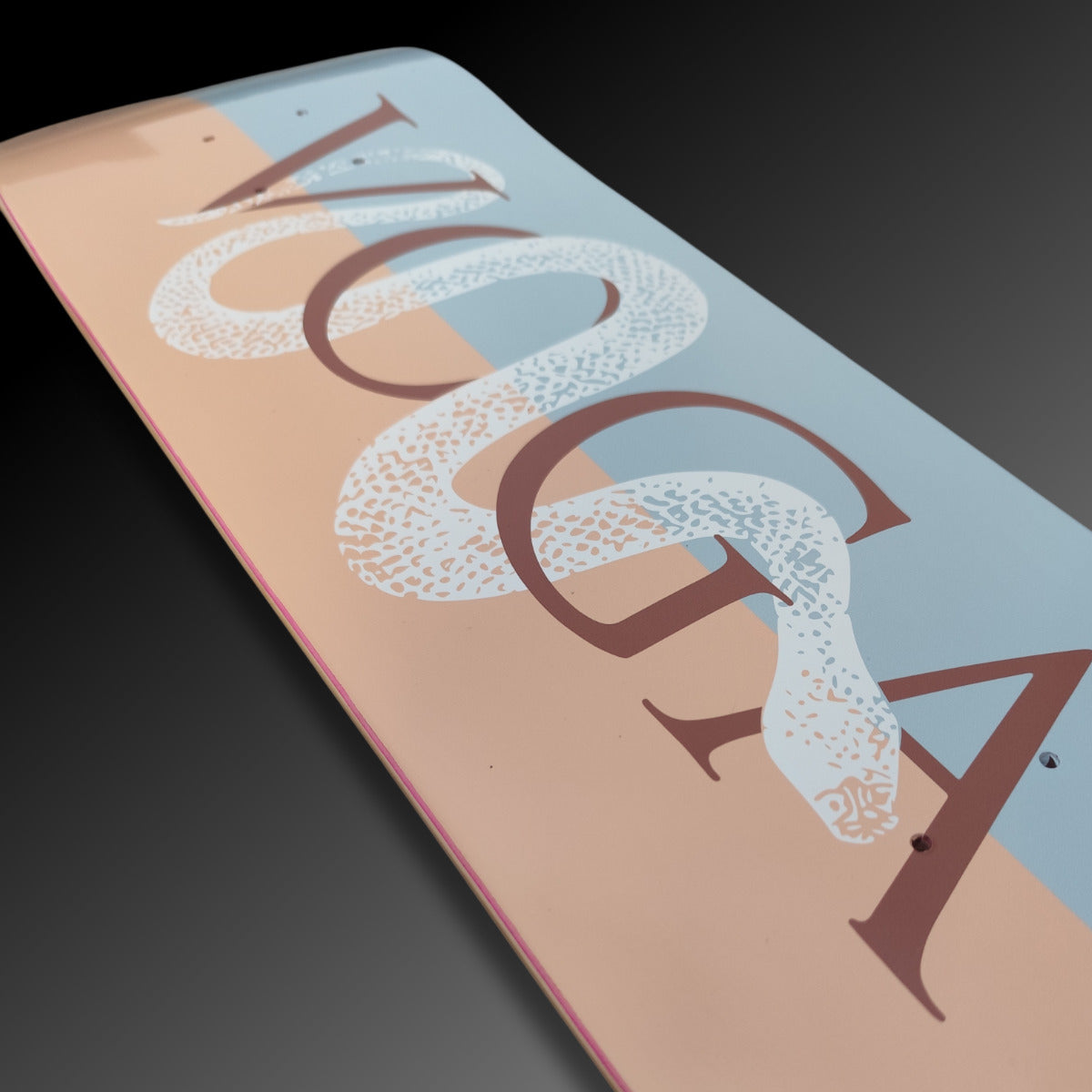 Snake Logo Board - Coral Sky