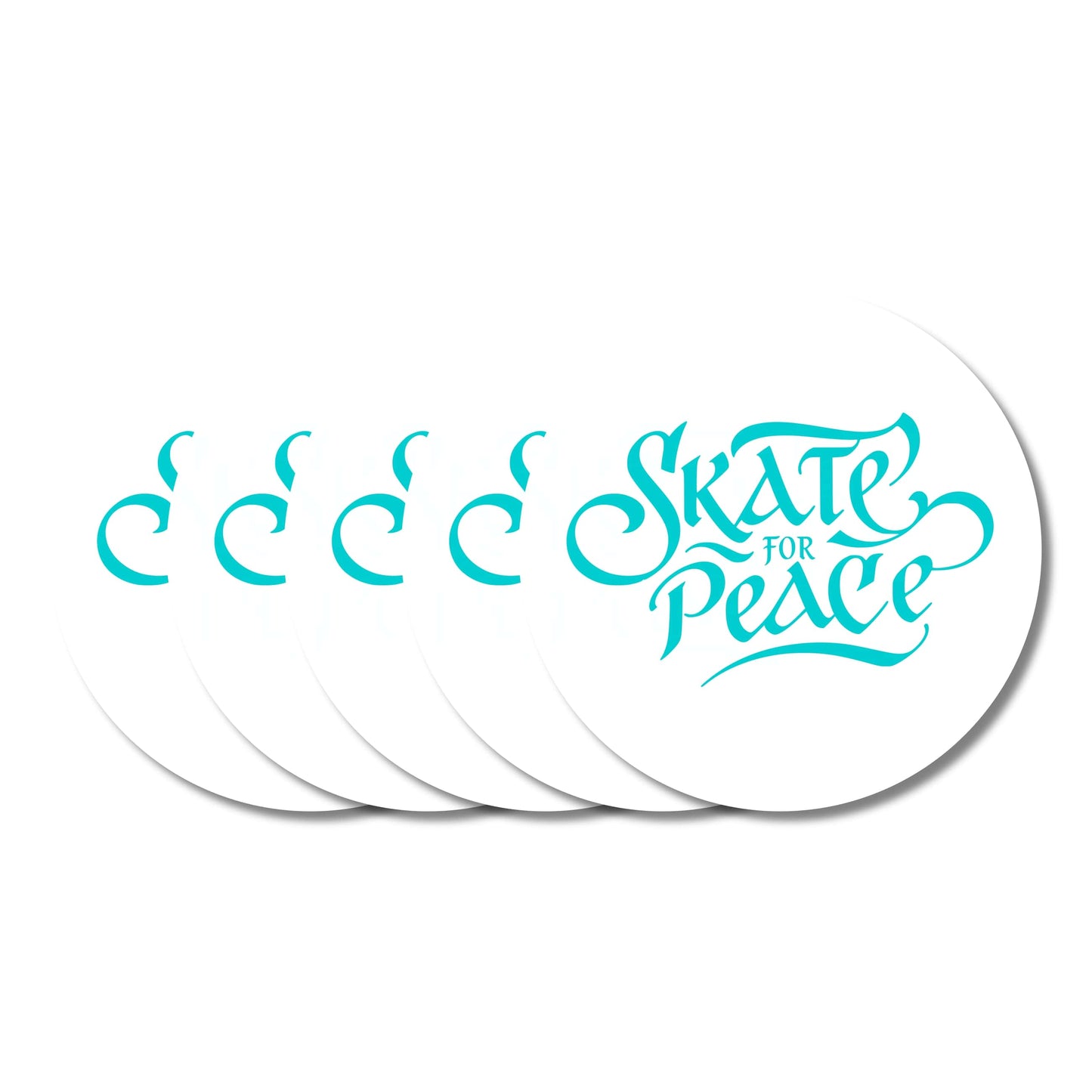 Skate for Peace Sticker Pack
