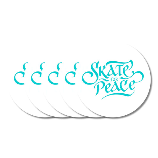 Skate for Peace Sticker Pack